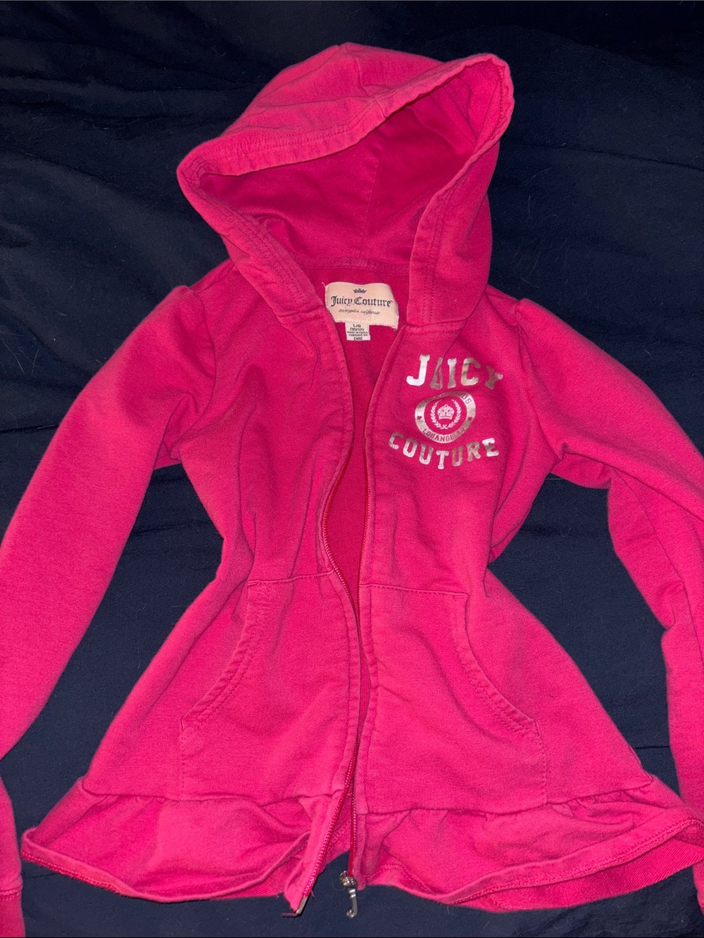 Juicy Couture pink tracksuit top